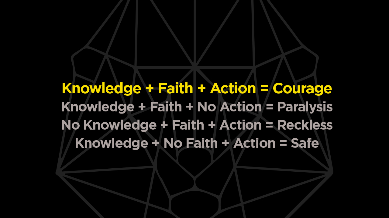 knowledge-faith-action-courage