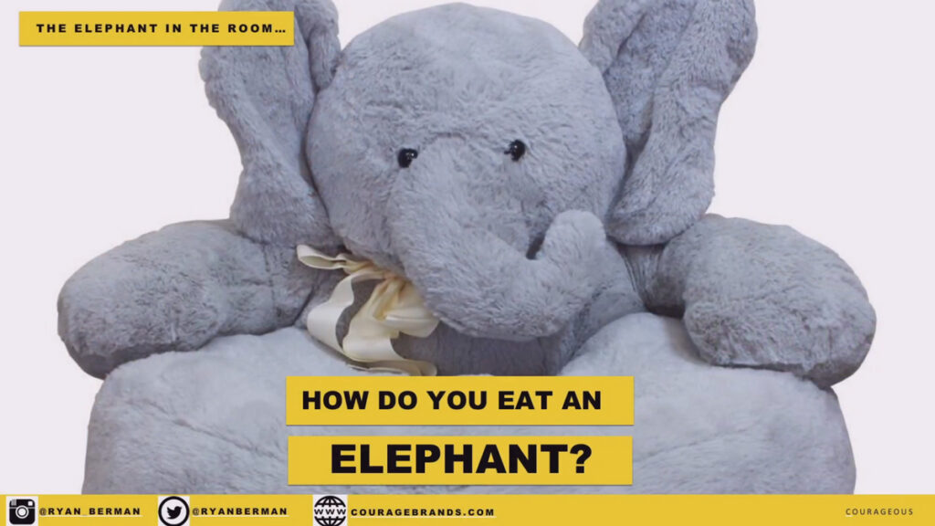 how do you eat an elephant