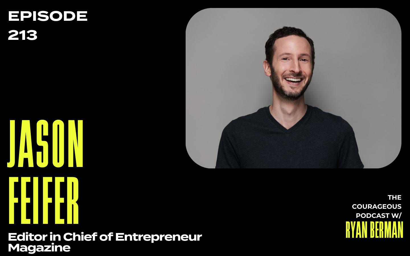 Jason Feifer on The Courageous Podcast