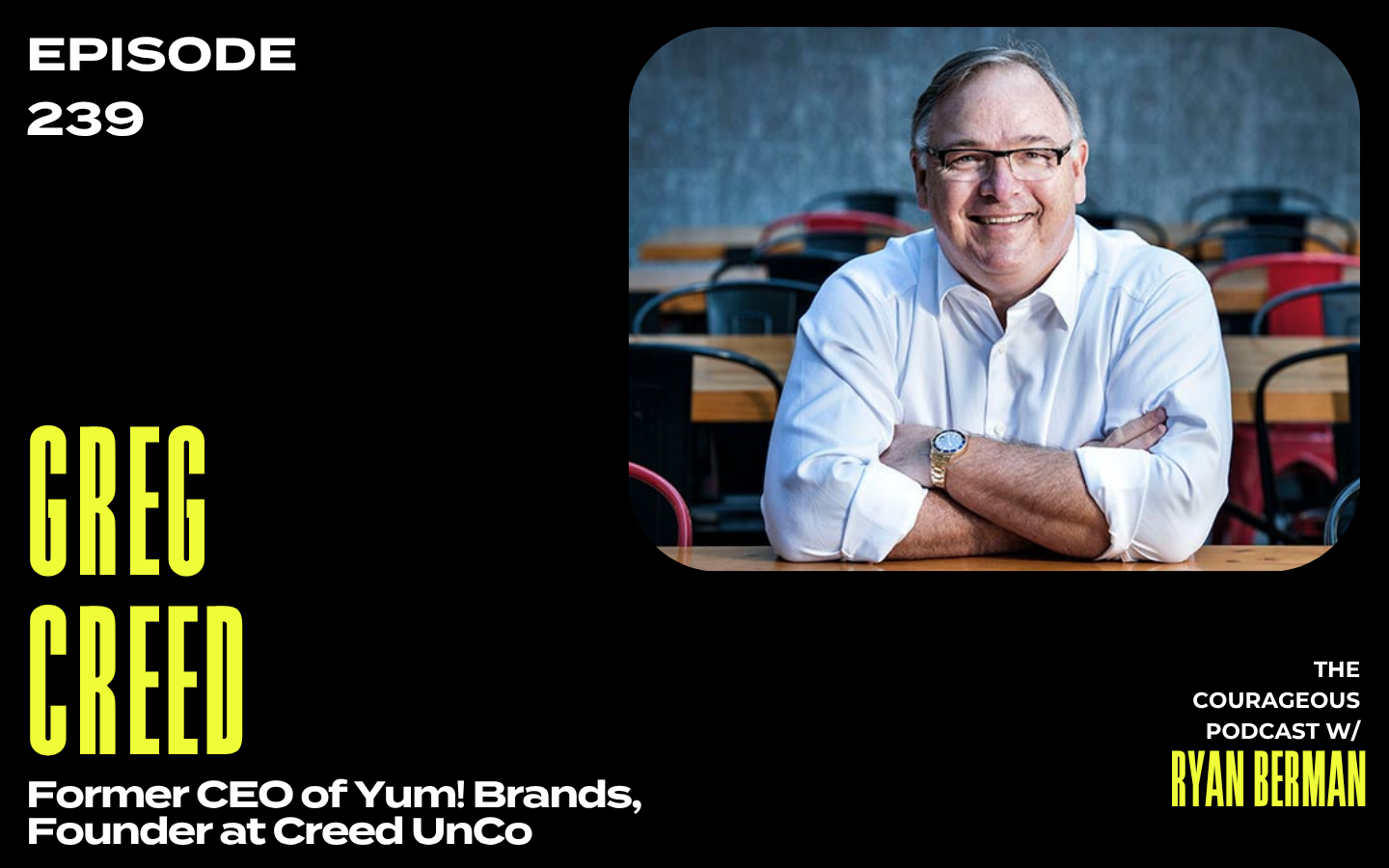 The Courageous Podcast Greg Creed