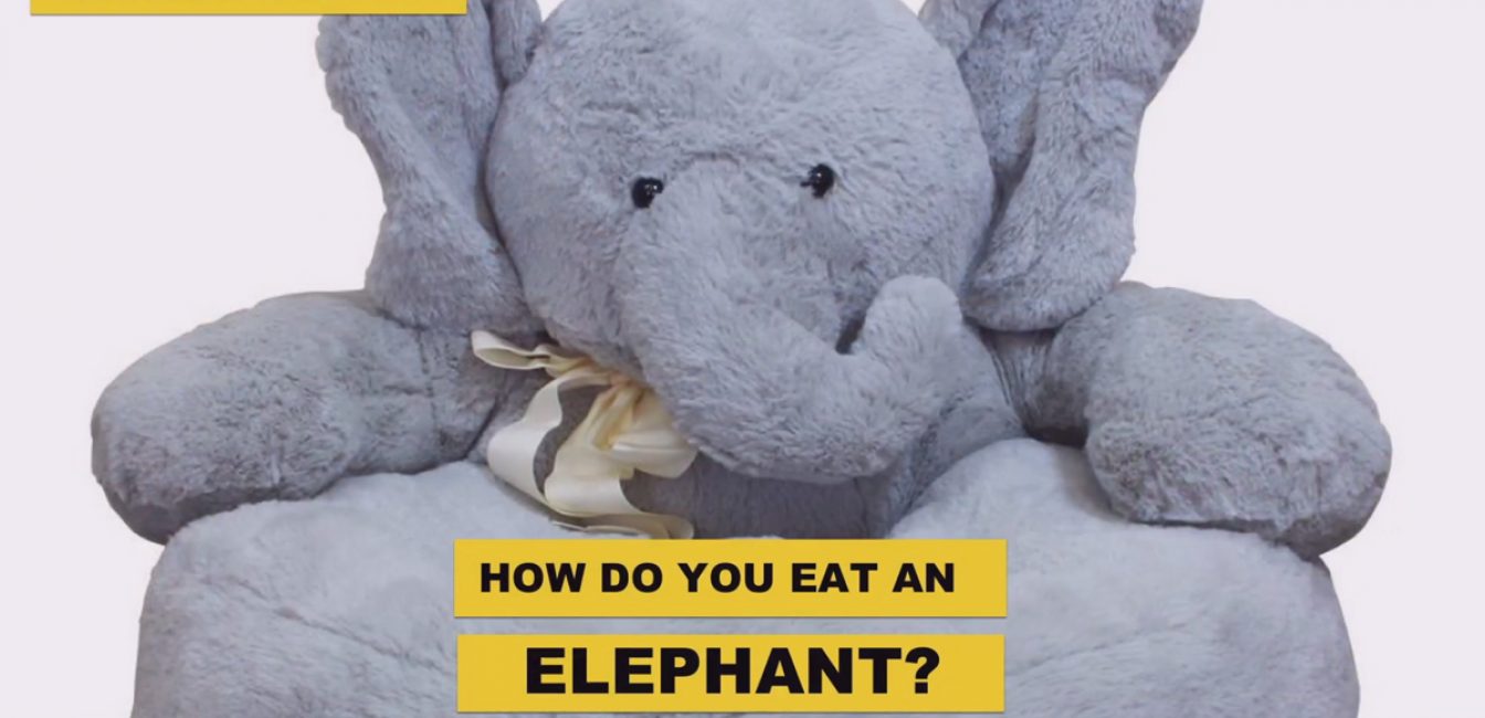 how do you eat an elephant