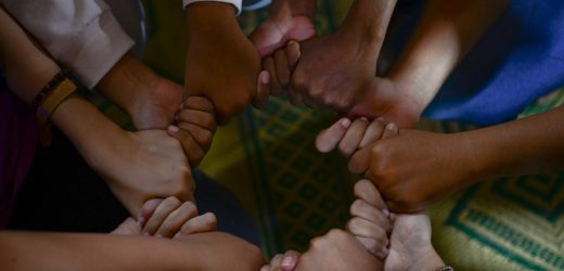 Holding Hands In a circle